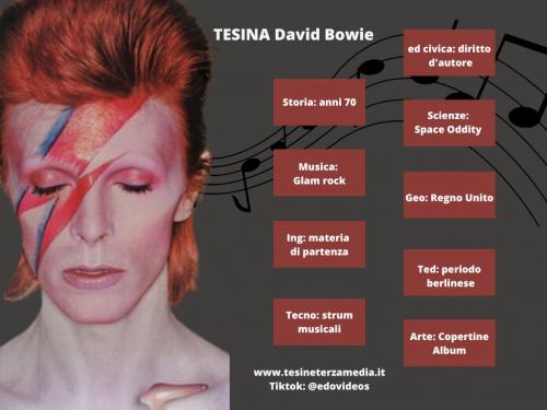 Tesina David Bowie