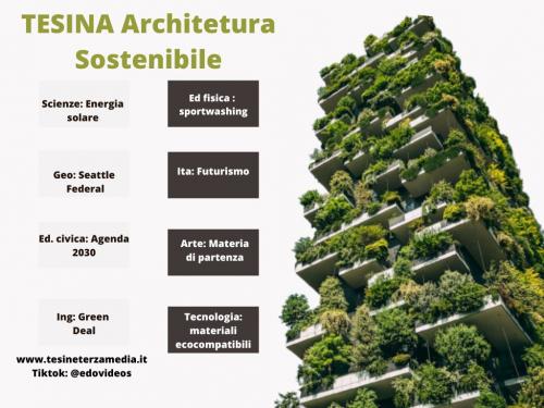 Tesina Architettura sostenibile 