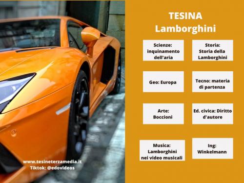 Tesina Lamborghini