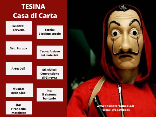 Tesina Casa di Carta