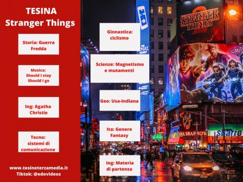 Tesina Stranger Things