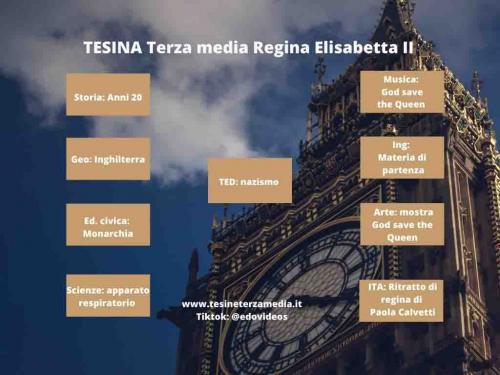 Tesina Regina Elisabetta II