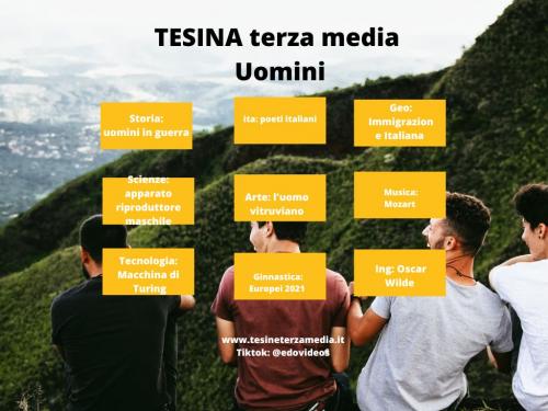 Tesina Uomini